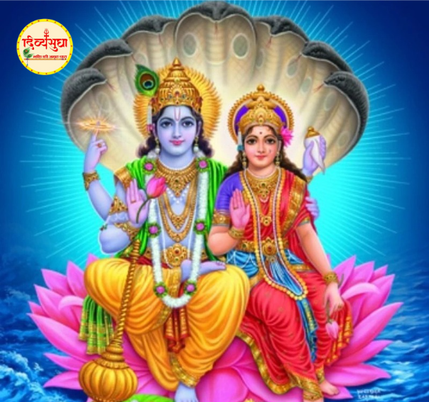 vishnuji aur laxmi mata