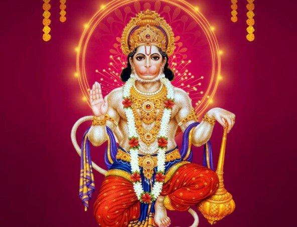 मंगलवार और शनिवार को हनुमान जी की पूजा करते भक्त, सिंदूर और लड्डू के साथ बजरंगबली की आराधना