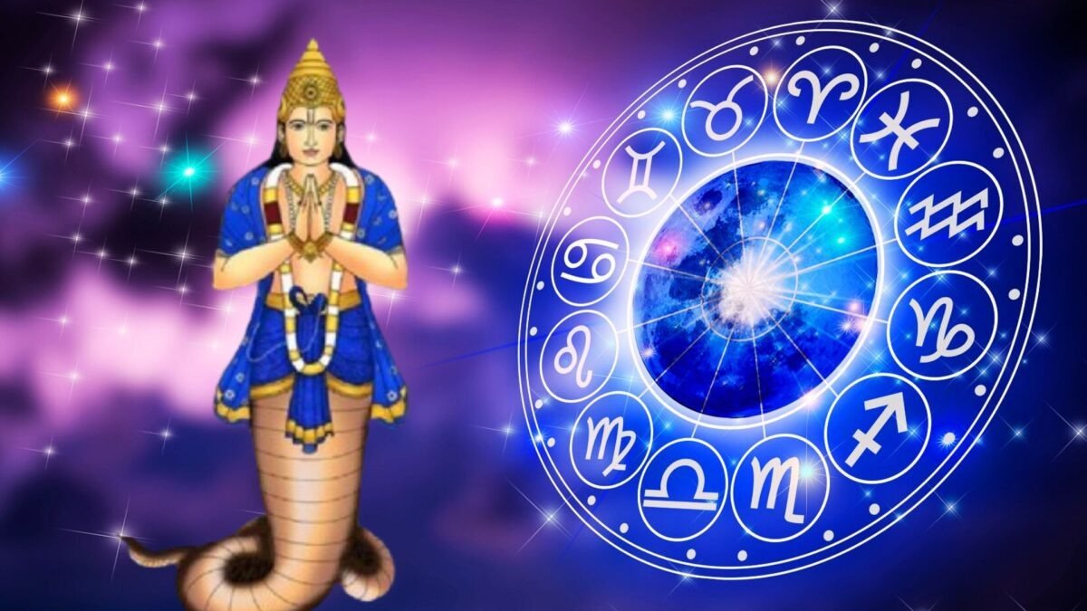 Rahu Ketu Gochar 2026 के आध्यात्मिक और स्वास्थ्य प्रभाव को दर्शाती ज्योतिषीय अवधारणा की प्रतीकात्मक छवि।