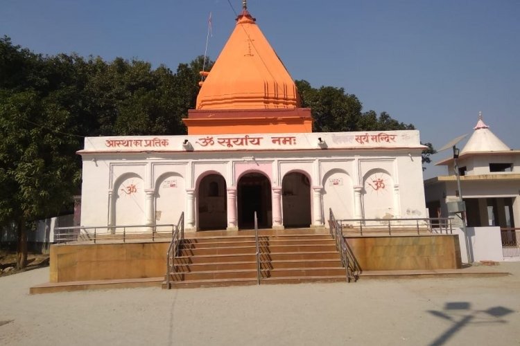 देवलास बालार्क सूर्य मंदिर का प्राचीन दृश्य