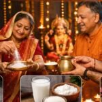 शाम के समय नमक, दूध-दही और धन का दान करते श्रद्धालु – वास्तु शास्त्र अनुसार अशुभ