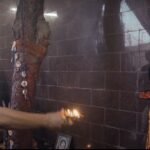 टंगरा, कोलकाता स्थित चाइनीज काली मंदिर में मां काली की प्रतिमा के सामने चाऊमीन और मोमोज का भोग।