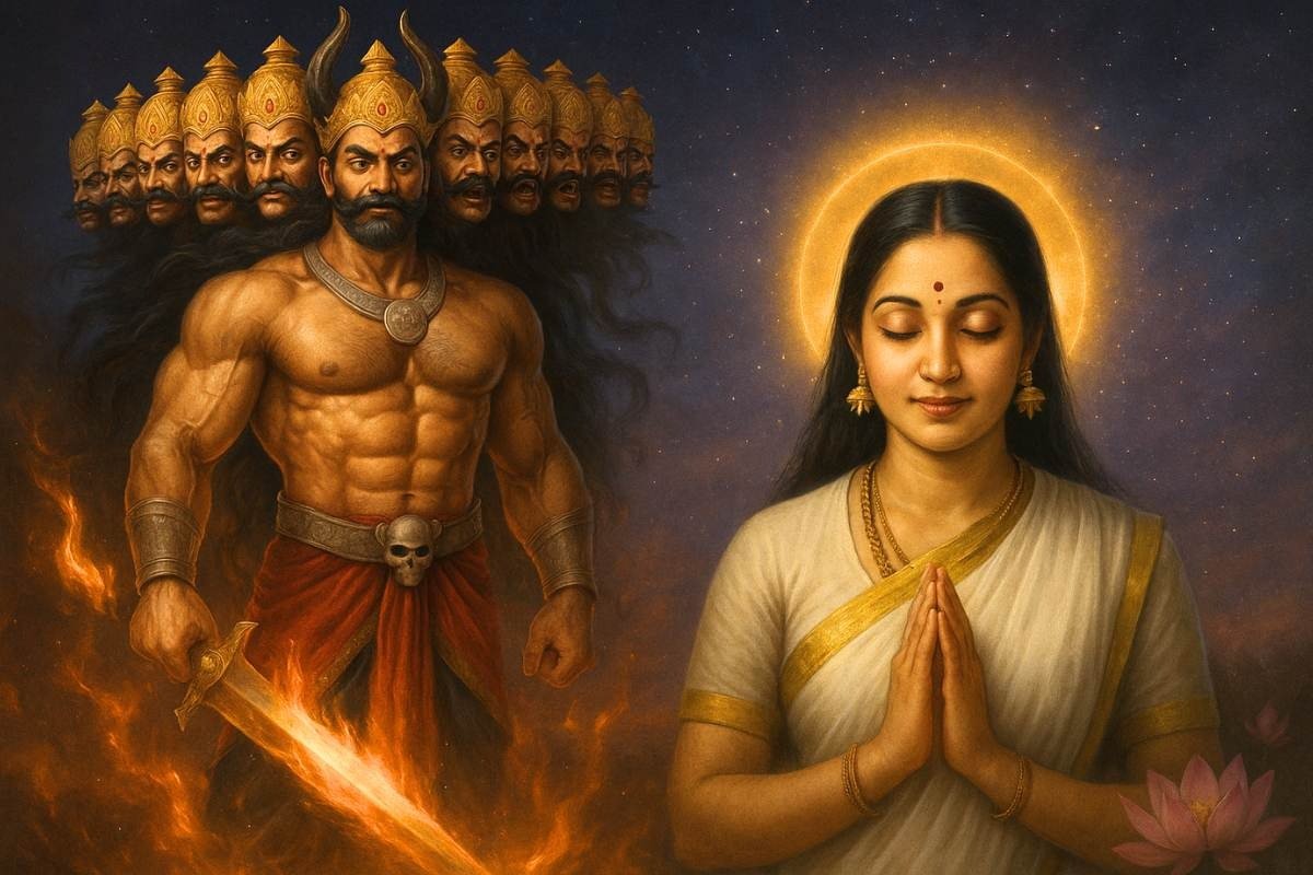 देवी वेदवती का तप और माता सीता के रूप में पुनर्जन्म की पौराणिक कथा