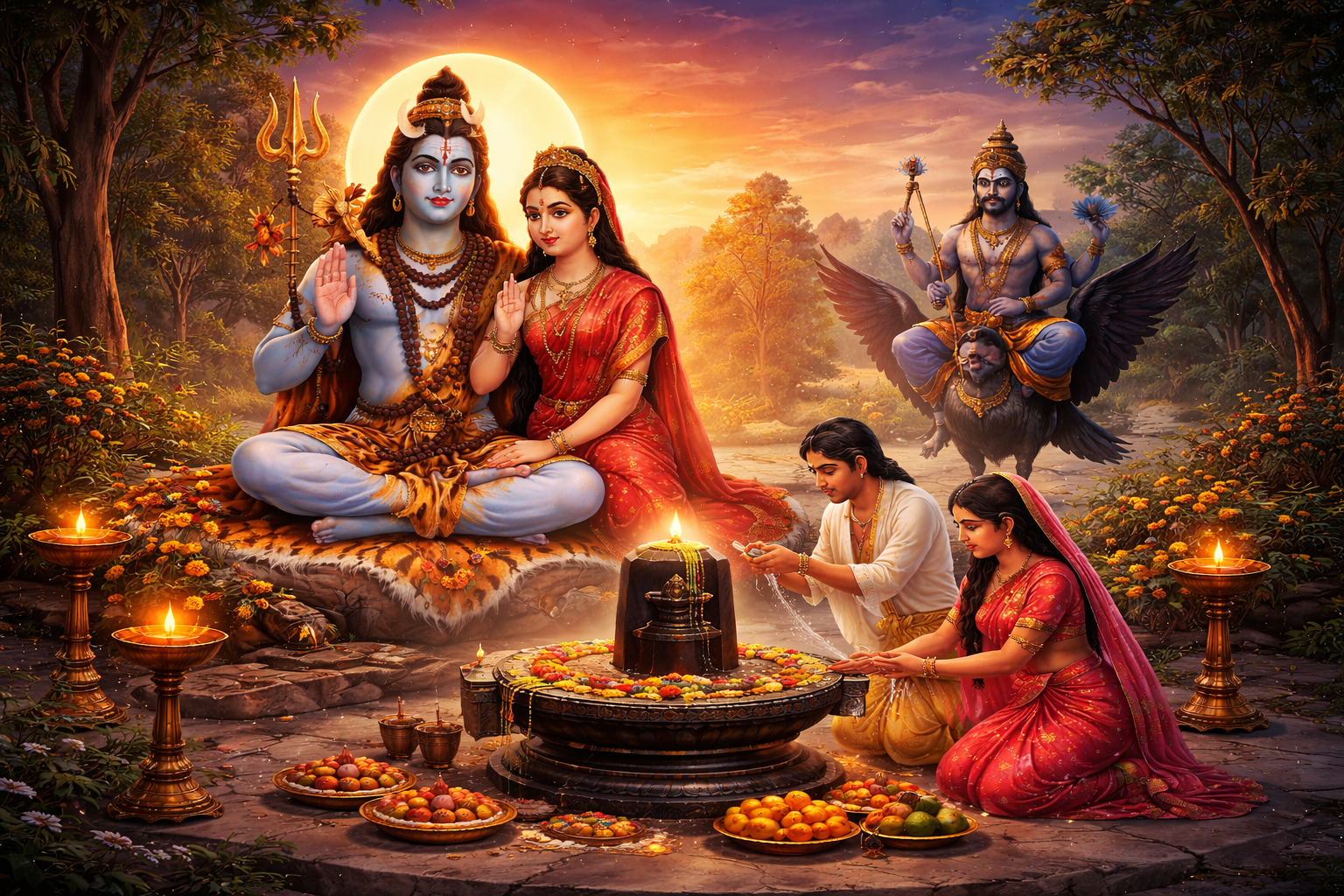 शनि प्रदोष व्रत 14 फरवरी 2026 पर भगवान शिव का अभिषेक और पूजा विधि