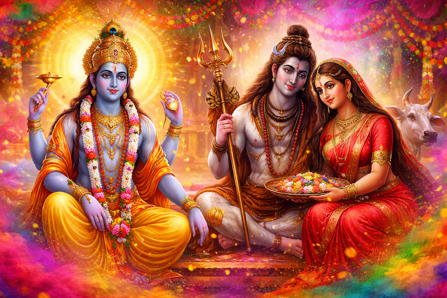 रंगभरी एकादशी 2026 पर भगवान विष्णु की पूजा करते हुए श्रद्धालु