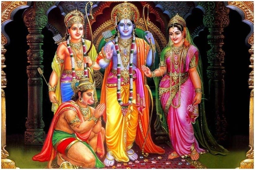 श्रीराम का सरयू तट पर गमन, लक्ष्मण त्याग, और हनुमान को चिरंजीविता का वरदान