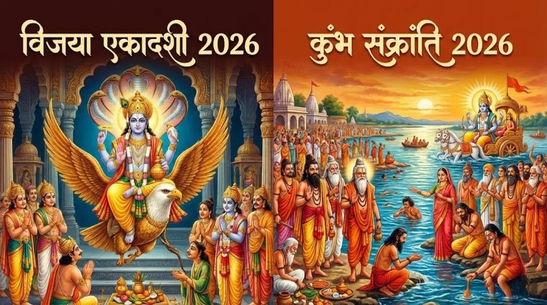 कुंभ संक्रांति और विजया एकादशी पर सूर्य देव को अर्घ्य और भगवान विष्णु की पूजा