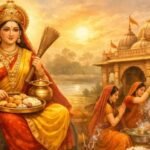 शीतला अष्टमी पर माता शीतला की पूजा और बसौड़ा भोग अर्पित करते श्रद्धालु