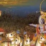 महाभारत युद्ध में अर्जुन के सारथी के रूप में श्री कृष्ण