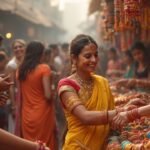 हाथों में लाल और हरी चूड़ियां पहने विवाहित महिला, हिंदू परंपरा में चूड़ियों का महत्व