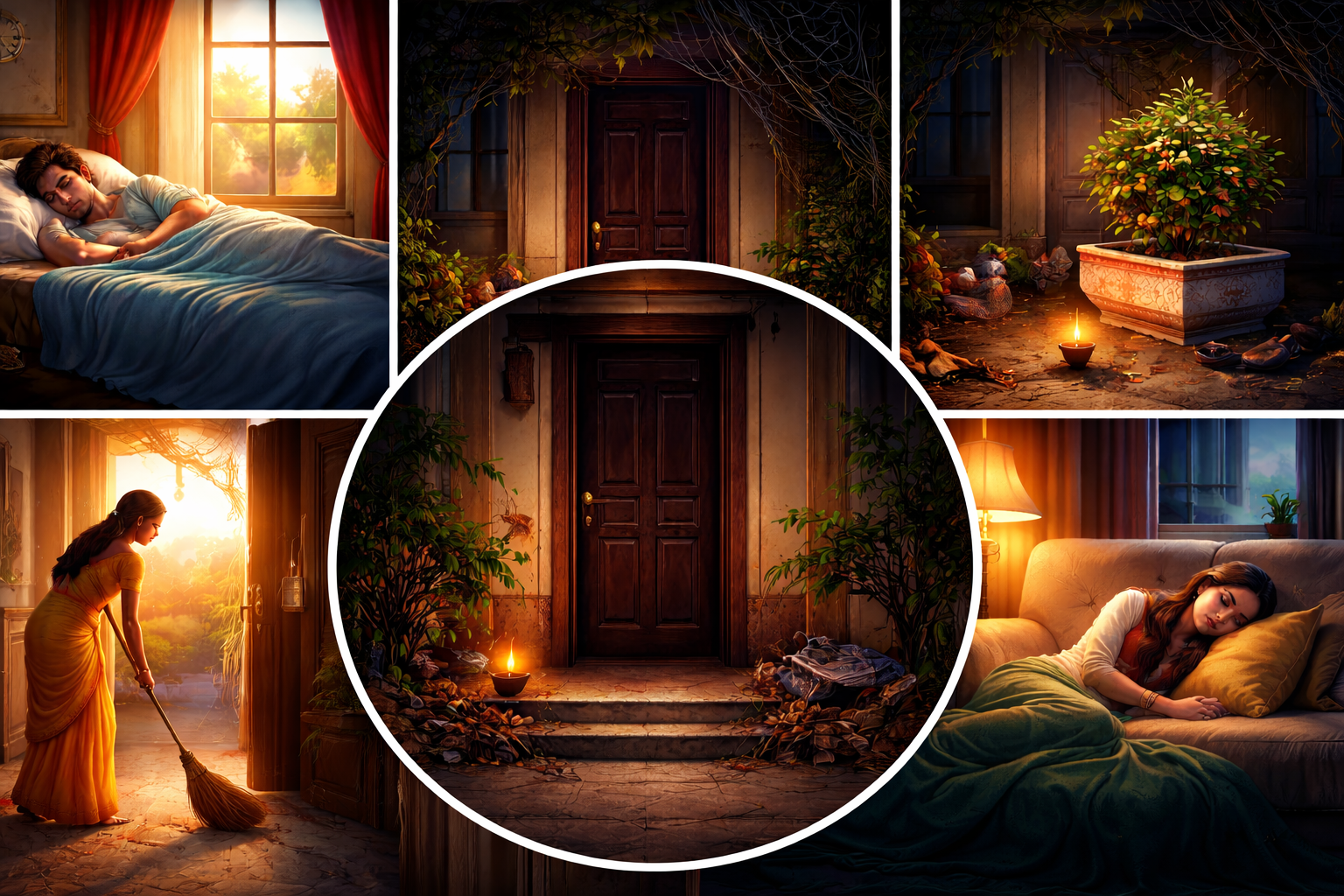 घर में दरिद्रता लाने वाली सुबह और शाम की 5 वास्तु गलतियों का चित्र