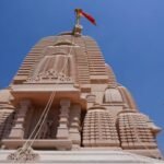 रामजन्मभूमि परिसर में हनुमान मंदिर पर चैत्र पूर्णिमा के अवसर पर धर्म ध्वजा आरोहण