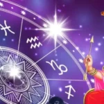 शनि देव रेवती नक्षत्र गोचर 2026 और 12 राशियों पर प्रभाव दर्शाता ज्योतिषीय चित्र