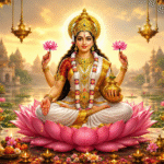 अपरा एकादशी पर भगवान विष्णु और माता लक्ष्मी की पूजा एवं एकादशी माता की आरती करते श्रद्धालु