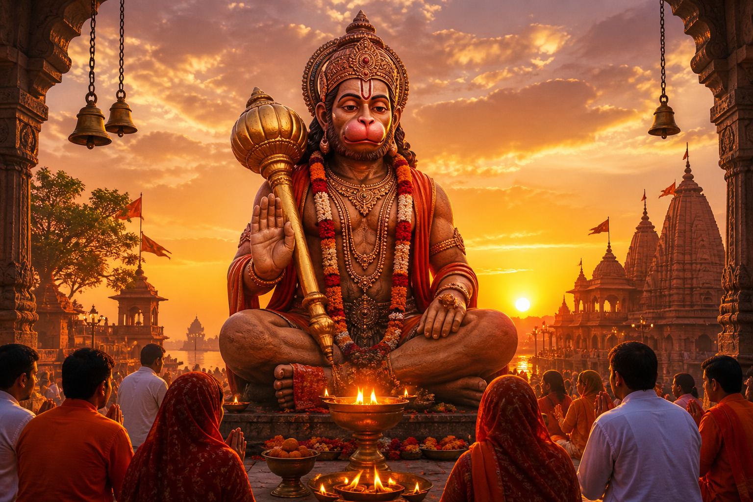 2026 में 8 बड़े मंगल का दुर्लभ संयोग और हनुमान जी की पूजा