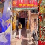 राजस्थान के सीकर में 65 फीट गहरे कुएं के भीतर स्थित प्राचीन हनुमान मंदिर का दृश्य