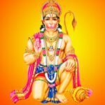 मंगलवार को भगवान हनुमान को श्रद्धापूर्वक पान अर्पित करते हुए भक्त का धार्मिक दृश्य