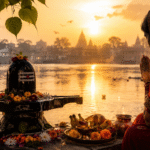 सोमवती अमावस्या 2026 पर शिवलिंग पूजन, पितृ तर्पण और पीपल वृक्ष की पूजा करते श्रद्धालु