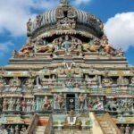 मदुरै स्थित कूडल अझगर मंदिर का भव्य दृश्य, भगवान विष्णु को समर्पित प्राचीन मंदिर और अष्टांग विमान