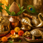 घर में रखें ये 5 शुभ वास्तु वस्तुएं, धन, समृद्धि और सकारात्मक ऊर्जा के लिए हाथी की मूर्ति, मंगल कलश, शंख, बांसुरी, हंस का जोड़ा और धातु का कछुआ।