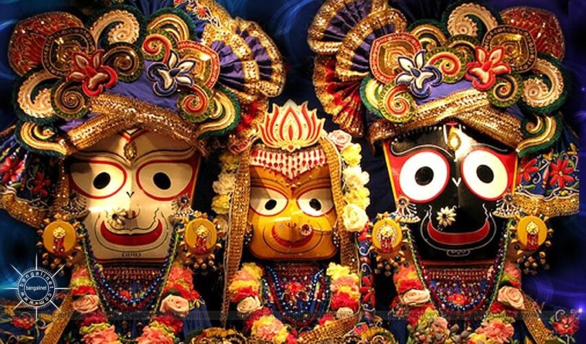 पुरी जगन्नाथ मंदिर के नवकलेवर अनुष्ठान का सांकेतिक चित्र।