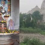 राजस्थान के सिरोही जिले के कासिंद्रा गांव स्थित प्राचीन काशी विश्वनाथ शिव मंदिर का दृश्य