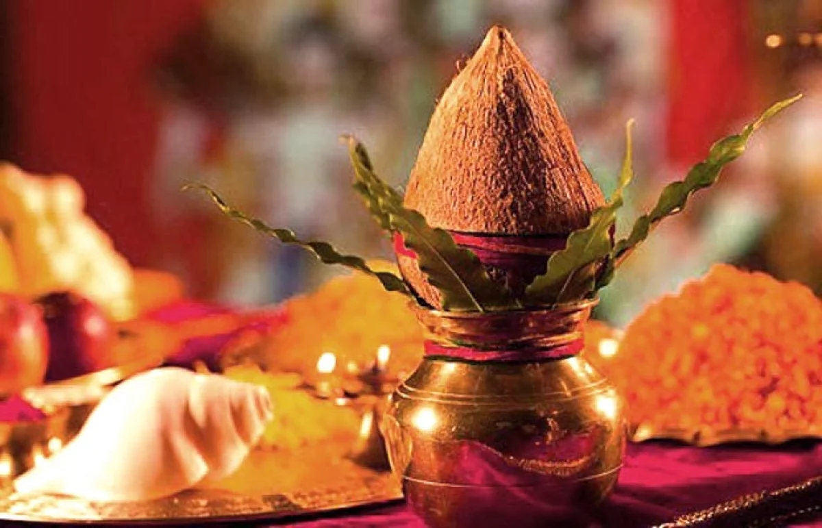 नवरात्रि में कलश स्थापना और अखंड ज्योत की पूजा