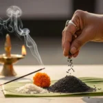 सर्वपितृ अमावस्या पर पितरों की शांति के लिए जलाया गया मिट्टी का दीपक