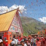जम्मू-कश्मीर के किश्तवाड़ स्थित मां चंडी को समर्पित मचैल माता मंदिर का दृश्य।