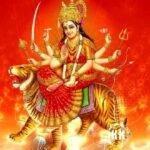 नवरात्रि के पहले दिन मां दुर्गा की पूजा और कलश स्थापना