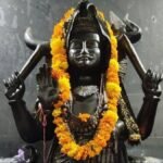 सूर्य देव, माता छाया और बाल शनिदेव का पौराणिक चित्र